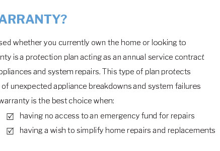 home warranty ouachita